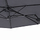 Linder Exclusiv Garden Parasol MC2006 350 cm Dark Grey