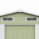 Aga Garden Shed 236x174x190 cm Light Green
