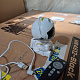 Aga Star Projector Sitting Astronaut with Remote Control 6DZ151 - SECOND QUALITY