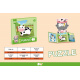 Magnetic Animal Puzzle + Booklet