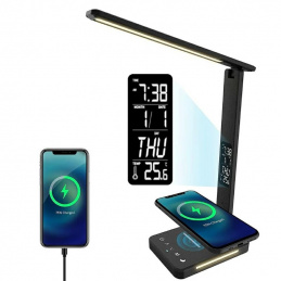 K711M DESK LAMP CLOCK QC CHARGING