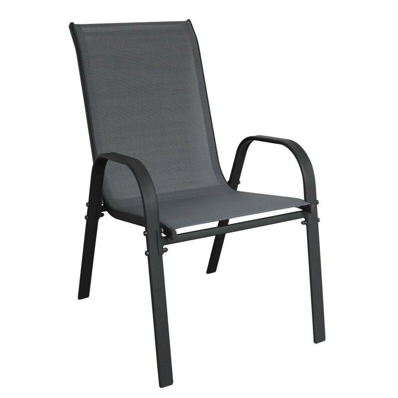 Linder Exclusiv Garden armchair STAPEL MC330881 Grey