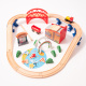 Aga4Kids Wooden Train Set 30 Pieces DS5646