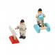 Aga Children's Wooden Rocket Ship