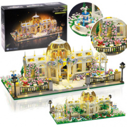 Neoclassical BOTANICAL GARDEN Building Set with Light Effects 2397pcs ZA5761 Universal