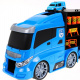 Police car 2-in-1 for kids 3+ Storage space for springs + car slide