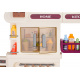 MEGA Kitchen with light, sound, and steam functions + accessories Beige