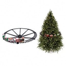 B44A CHRISTMAS TRAIN TRACK / CHRISTMAS TREE