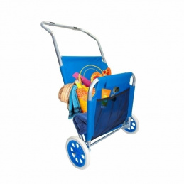 L7 LOUNGER TROLLEY BEACH CHAIR ON WHEELS