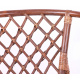 Aga Rattan set BAHAMA Choco Brown