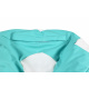 Aga Sofa bag BALL XXXL White - Turquoise