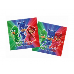 PJ Masks Birthday napkins PJ Masks 33 cm / 20 pcs