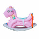 Aga4Kids Plastic Rocking Horse 2-in-1 DS3802 Pink