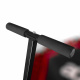 Aga FITNESS Trampoline 130 cm Red + handle
