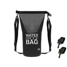 Waterproof bag 30l 53 x 71cm black ISO 6903