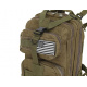 Military backpack 28L green ISO 8916
