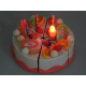 Birthday cake with accessories ZA3852