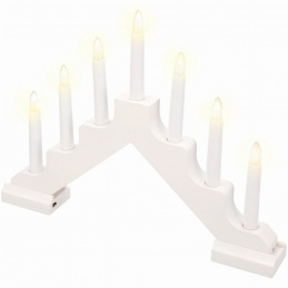 Christmas Candle Holder 7 LED - Timer