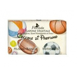 Natural plant-based soap bar for children White Musk 100 g FLORINDA universal