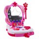 Interactive portable vanity table for girls 3+ Mirror + cosmetics + accessories