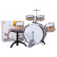Colorful Drum Set + Stool