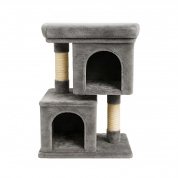 ZW2G SCRATCHING POST AND CAT BED 2 LEVELS