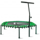 Aga Smart FITNESS Trampoline 130 cm Green + handle