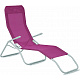 Aga 2x Garden Lounger SIESTA Dark Pink