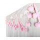 Tent castle grey-pink Kruzzel 8772