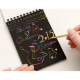 Set of scratch sheets + wooden stylus 22449 universal
