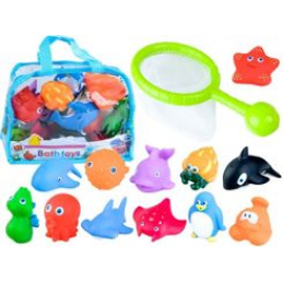 Bath set + rubber animal strainer ZA2078 universal