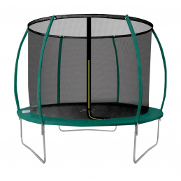 Aga SPORT EXCLUSIVE Trampoline 250 cm Dark Green + Safety Net