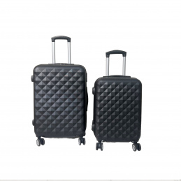 Aga Travel Set of Travel Suitcases CZ255 Black