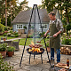 Aga Garden Tripod Grill with Fire Pit BBQ0162