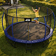 Aga SPORT EXCLUSIVE Trampoline 430 cm Dark Blue + Safety Net + Ladder