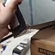 Linder Exclusiv Set of 3 Wall Shelves Black 6DAZ497 - Second Quality