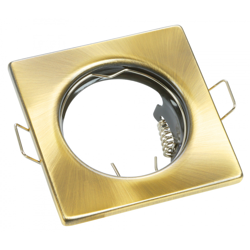 Suspended spot light square EXCLUSIVE BRG70072 brass