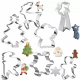 Candy cutters 7 pcs Ruhhy 20423