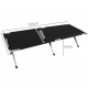 Field bed dark blue for tents Malatec 555