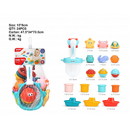 Bath toy set