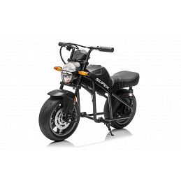 SUPERMOTO Black Motor Vehicle