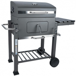 GQ11 GARDEN GRILL WITH CLOSABLE CAST IRON GRATE DELUXE