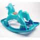 Doloni Plastic Rocking Horse Turquoise