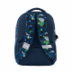 Paso School Backpack Two-Compartment Football