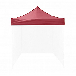 Aga Roof for Sales Stand 2x2m Burgundy