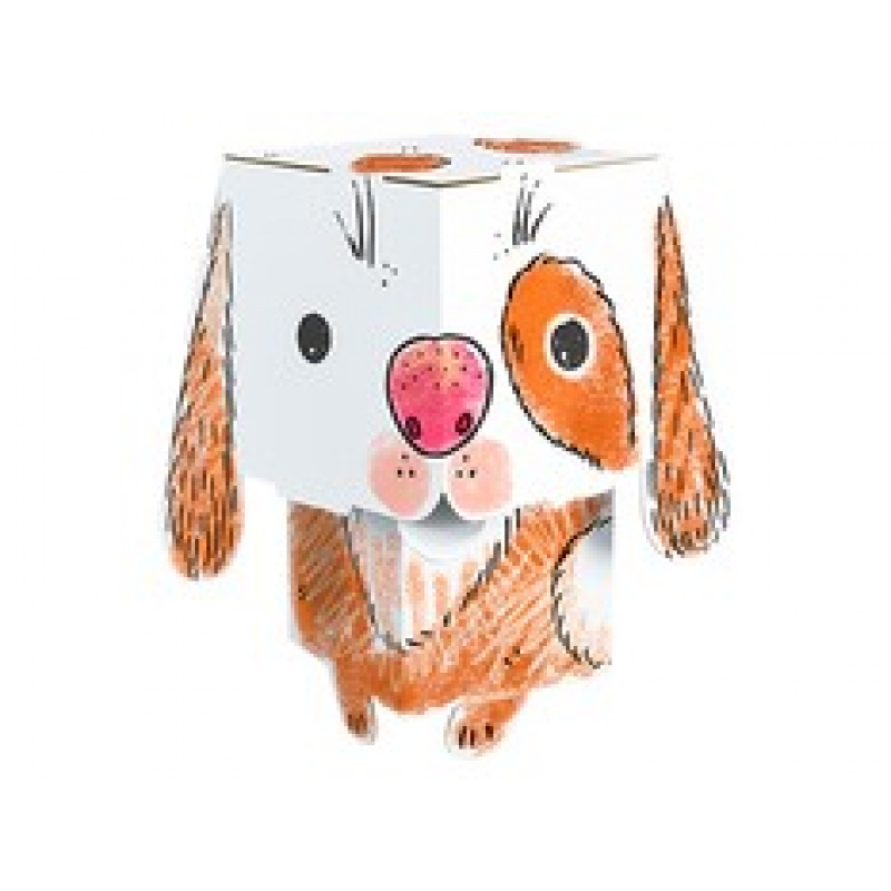 MONUMI 3D Coloring Dog 3+