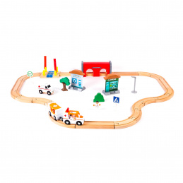 Aga4Kids Wooden Train Set DS5647