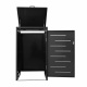 Aga Garbage Bin Shelter 66x80x116 cm Gray