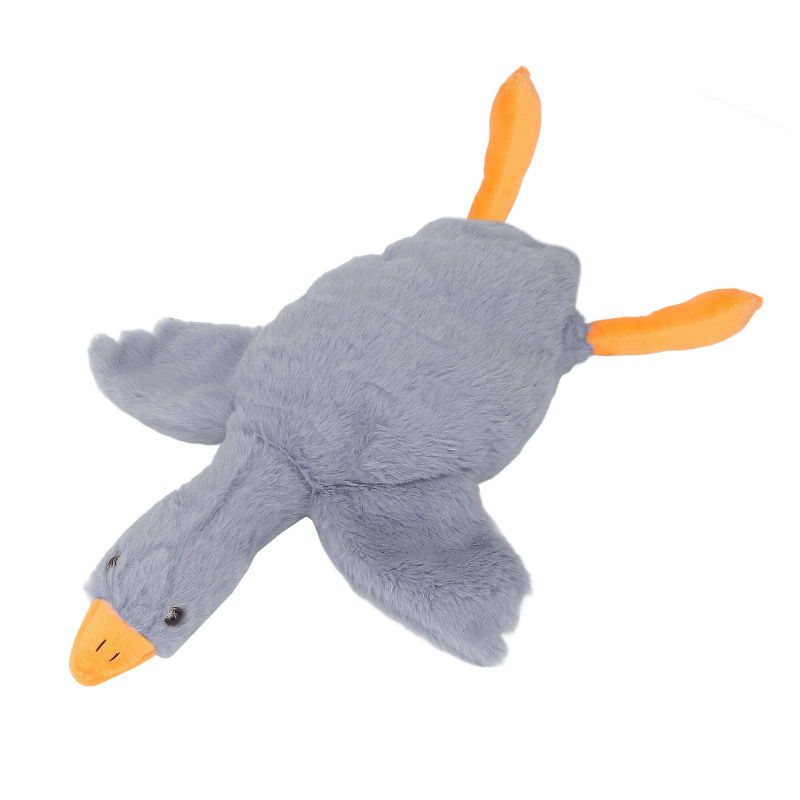 Aga4Kids Plush Pillow Goose Gray 160 cm