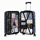 Aga Travel Carry-On Luggage MR4693 Blue